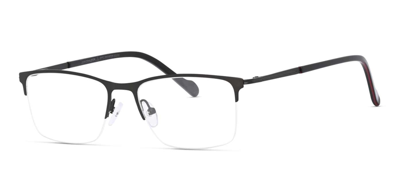 DISCONTINUED JuniorLook optical frame for men half rim metal size 53-17-140
