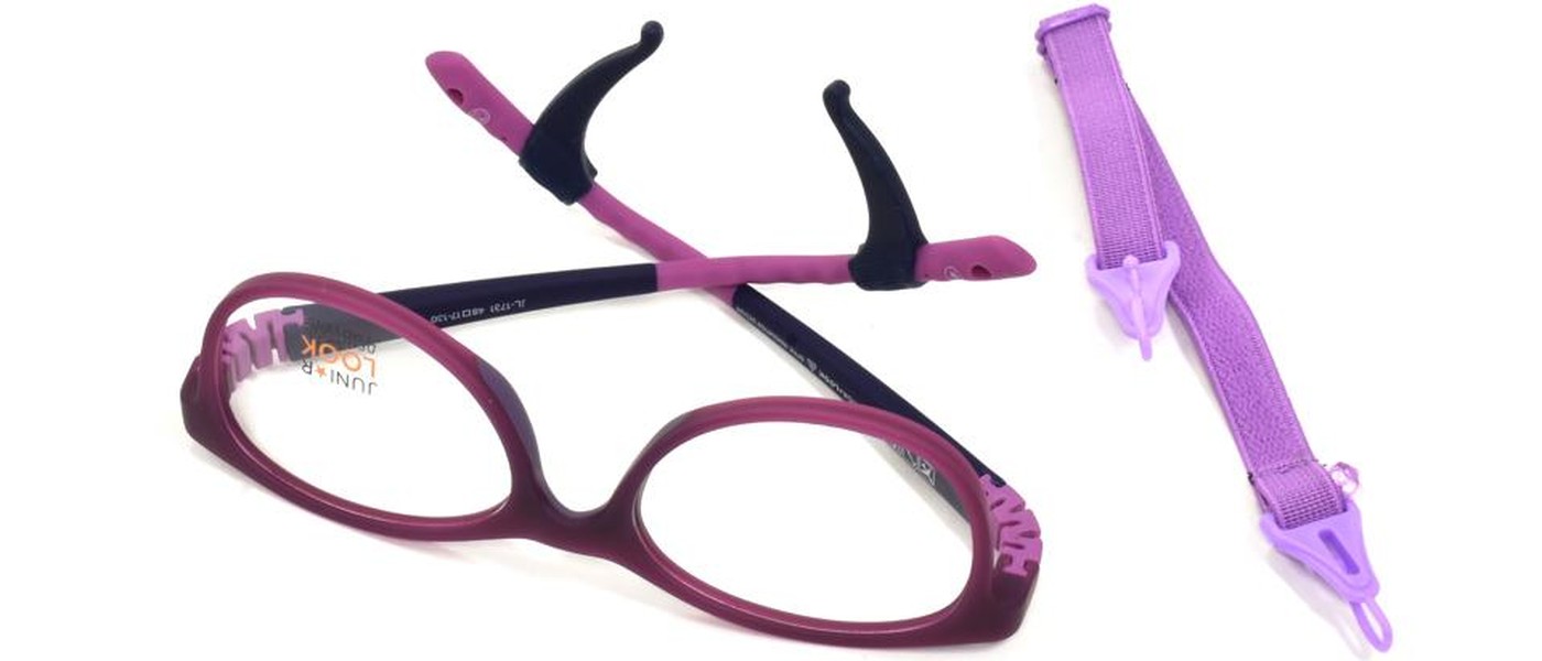 JuniorLook optical frame for girls full rim TR90 size 48-17-130