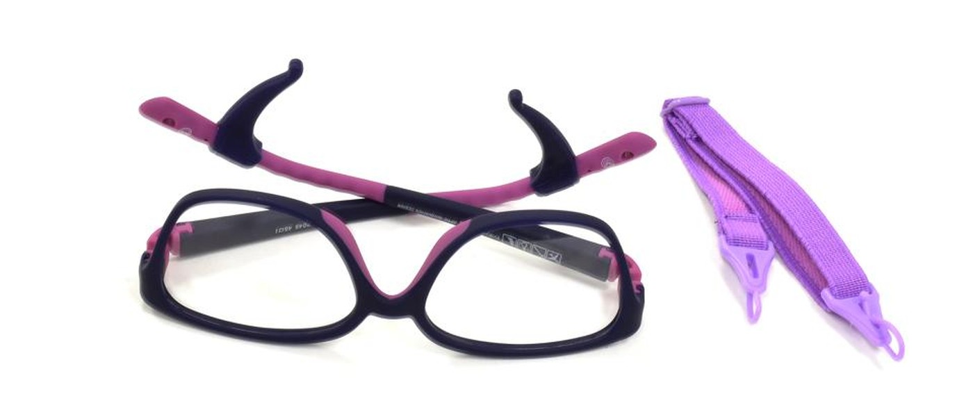 BabyLook optical frame for girls full rim TR90 size 45-16-130