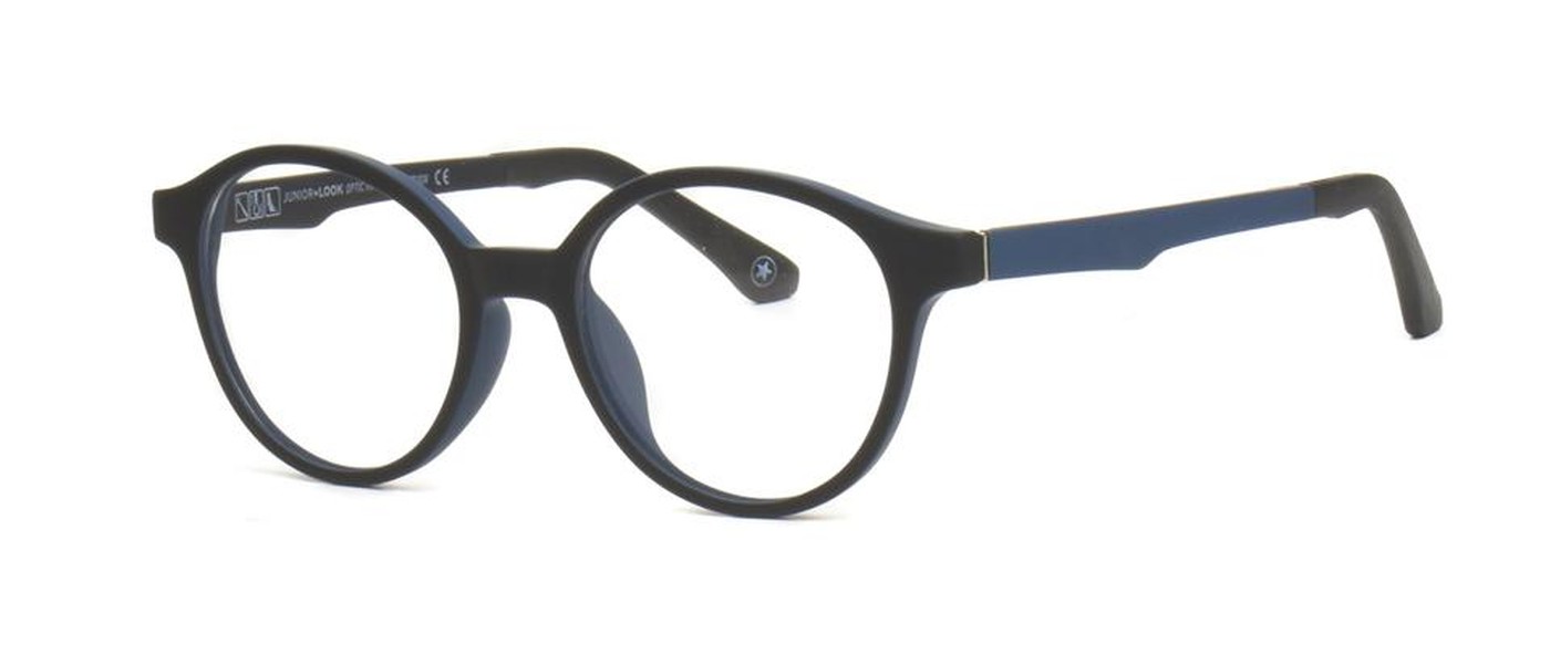 JuniorLook Optical Frame for girls full rim Polarized clipon TR90 size 45-17-125