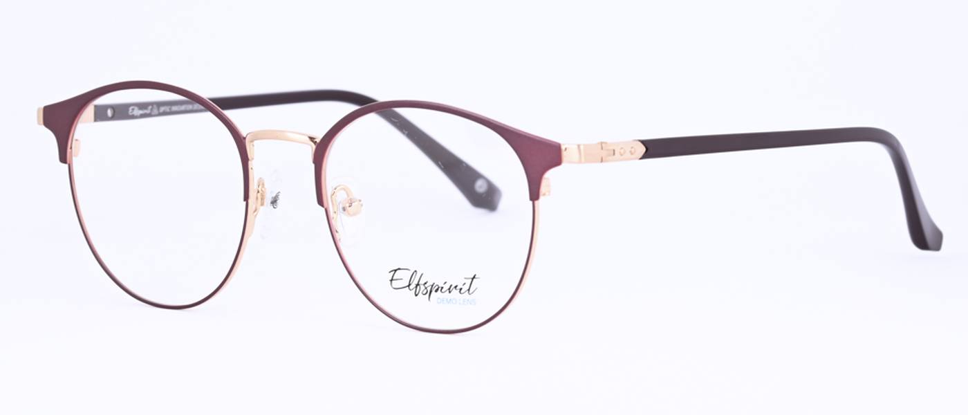 Elfspirit optical frame for women Polarized clipon full rim metal size 49-19-143