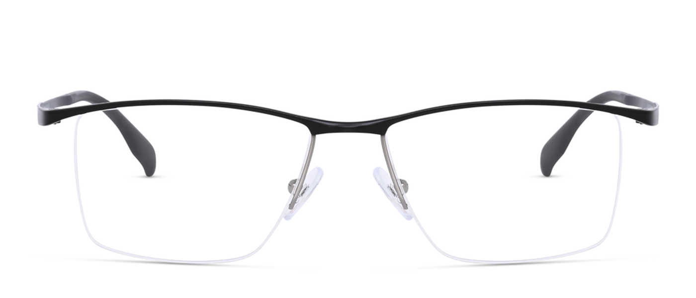 Elfspirit optical frame for men half rim titanium size 56-17-150