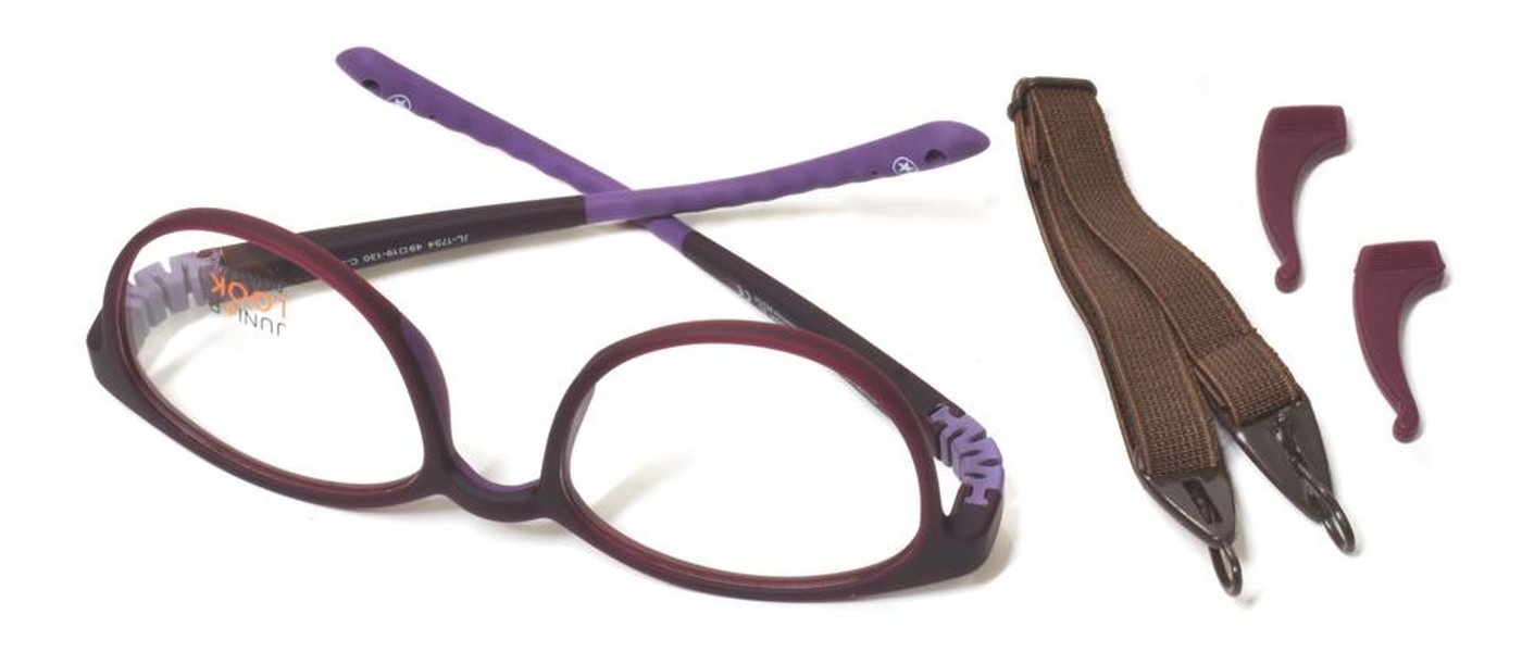 JuniorLook Optical Frame for girls full rim TR90 size 49-19-130