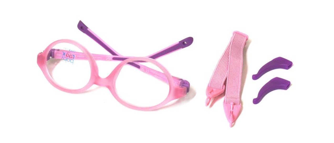 BabyLook Optical Frame for girls full rim TR90 size 40-16-116