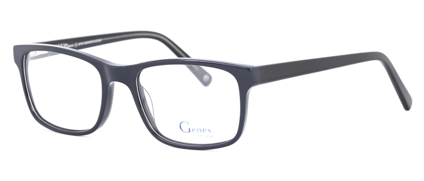 Genex optical frame for men full rim acetate   size 53-18-140