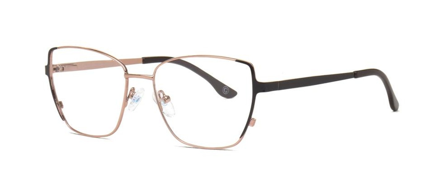Genex optical frame for women full rim metal size 53-16-135