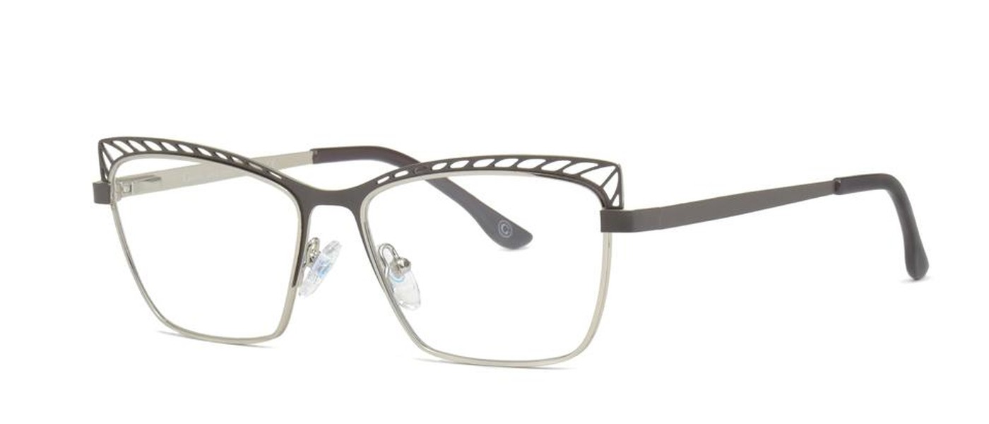 Genex optical frame for women full rim metal size 54-15-135