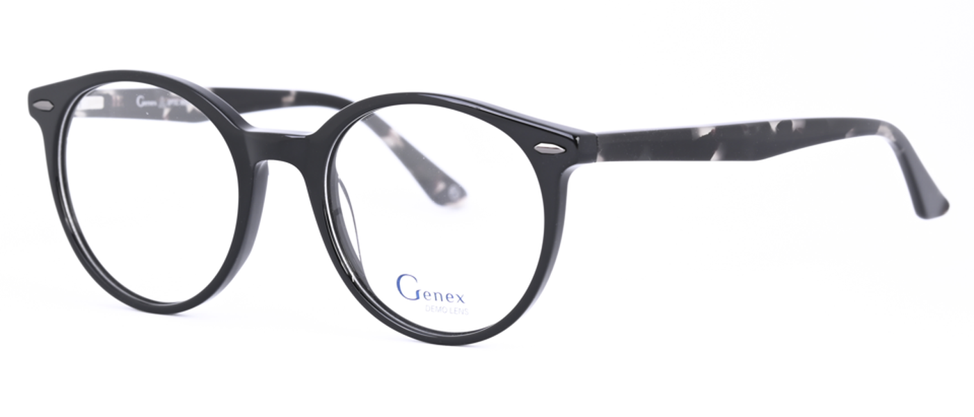 Genex optical frame for men full rim acetate   size 52-20-140