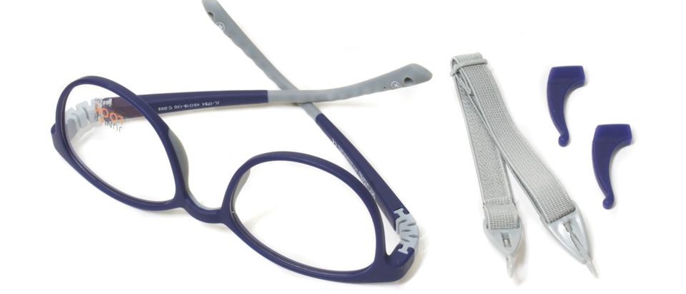 JuniorLook Optical Frame for girls full rim TR90 size 49-19-130