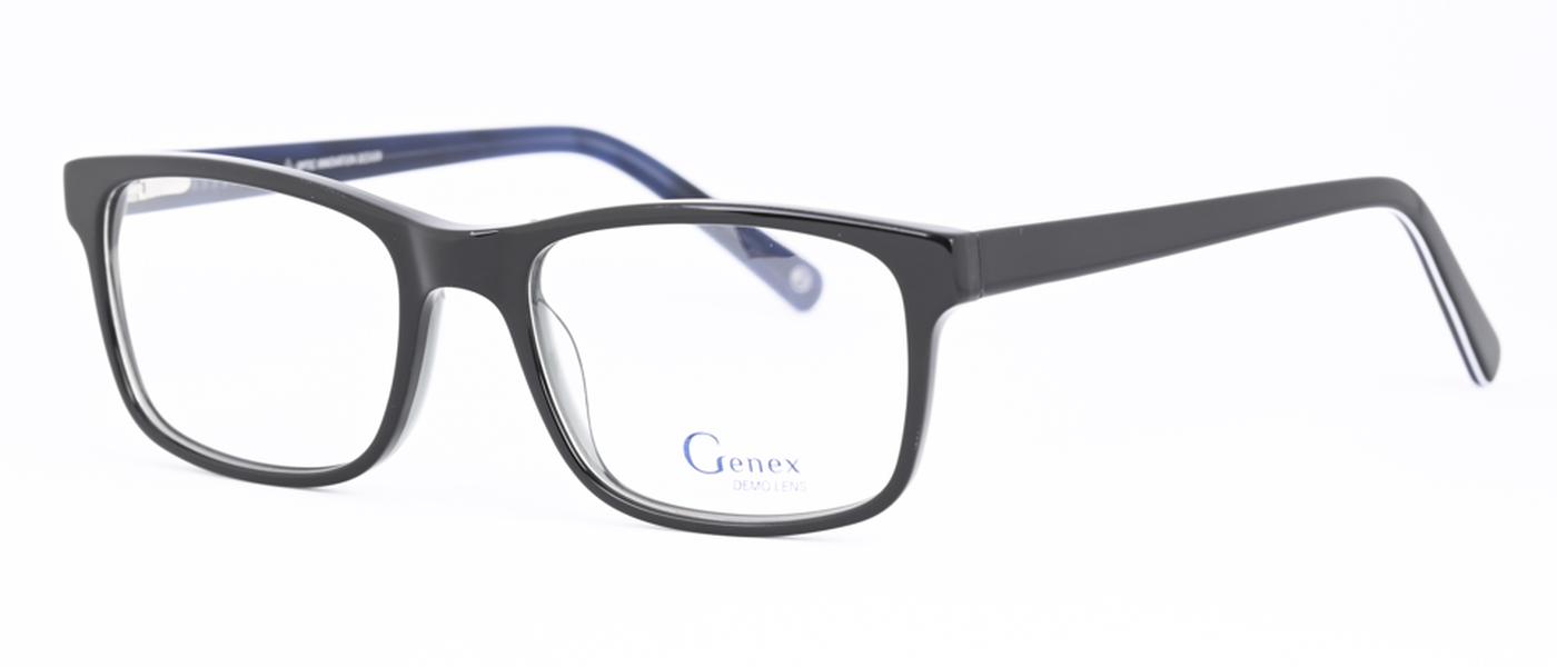 Genex optical frame for men full rim acetate   size 53-18-140