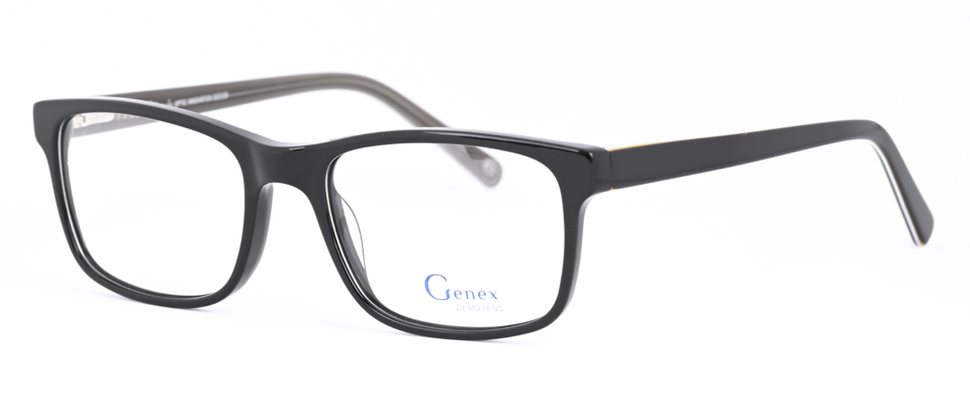 Genex optical frame for men full rim acetate   size 53-18-140