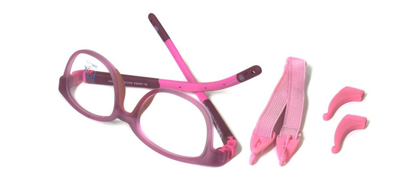 BabyLook Optical Frame for girls full rim TR90 size 44-15-130