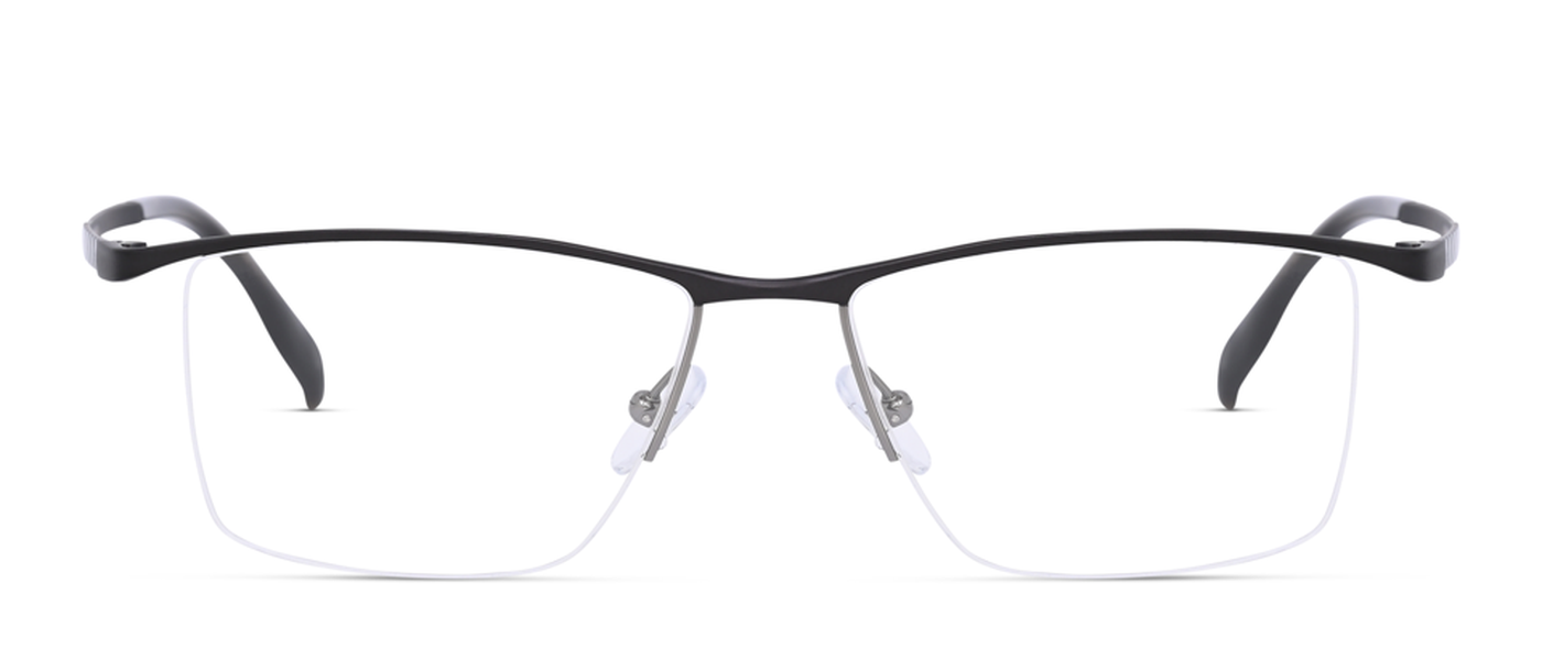 Final SALE Elfspirit optical frame for men half rim titanium size 56-17-150