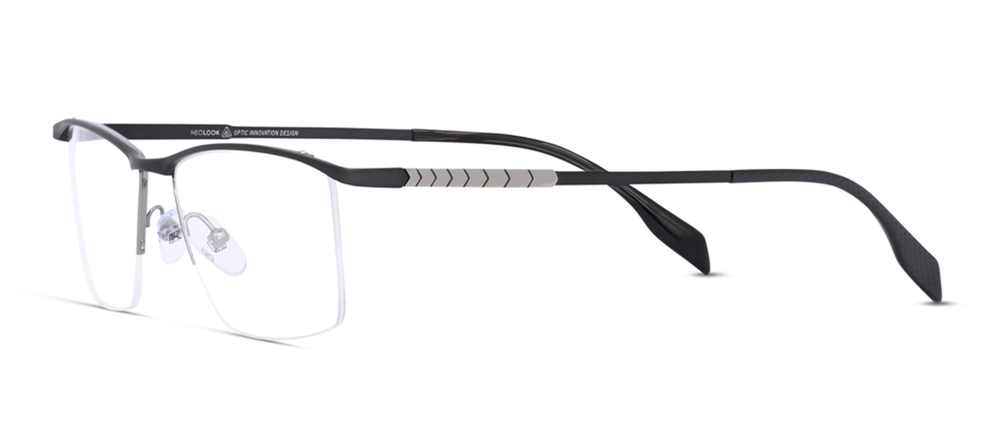 Elfspirit optical frame for men half rim titanium size 56-17-150