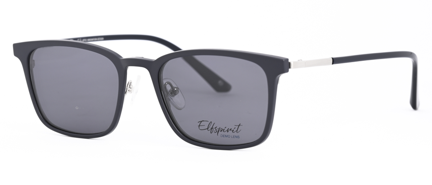 Elfspirit optical frame for men Polarized clipon full rim metal size 53-20-145