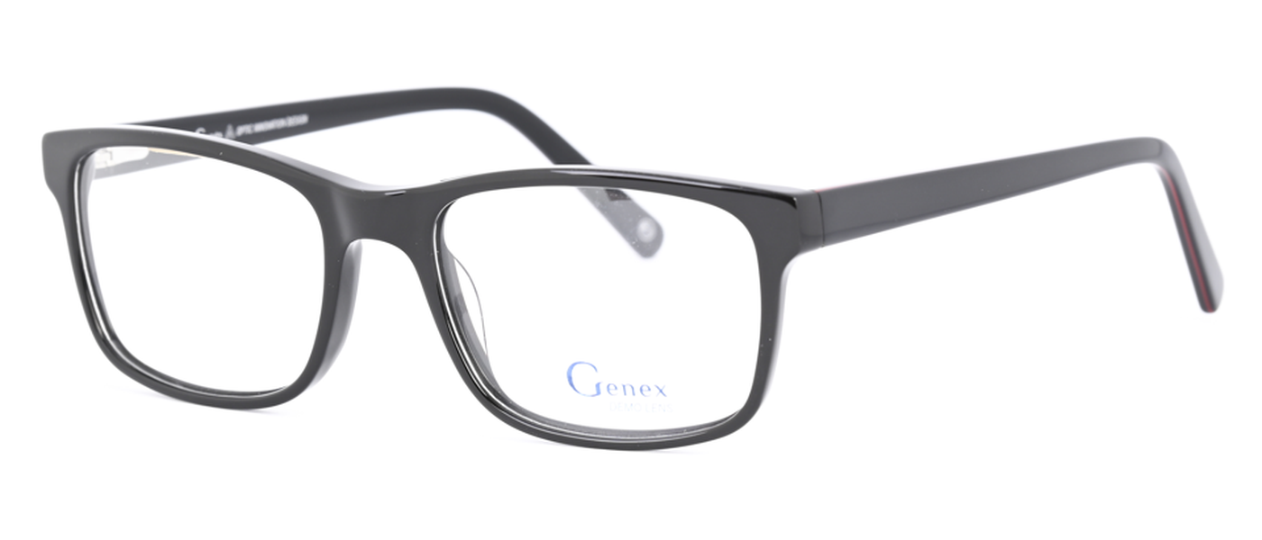 Genex optical frame for men full rim acetate   size 53-18-140