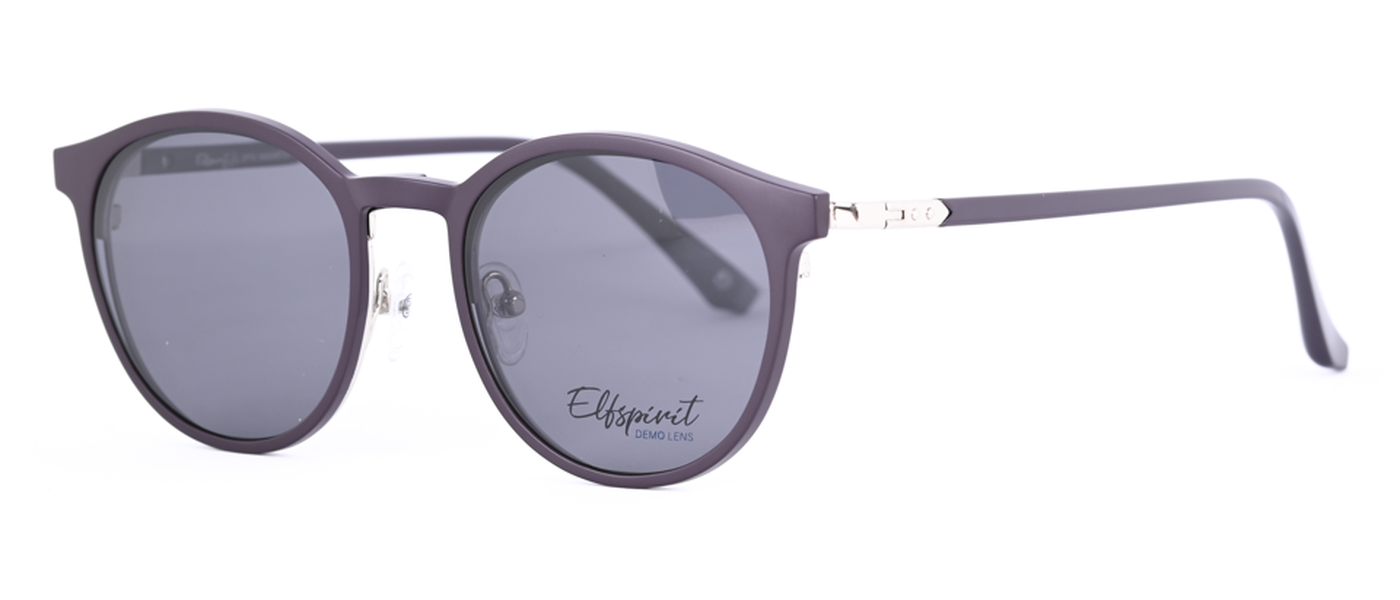 Elfspirit optical frame for women Polarized clipon full rim metal size 49-19-143