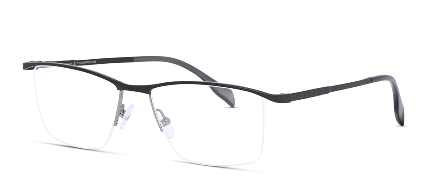 Elfspirit optical frame for men half rim titanium size 56-17-150