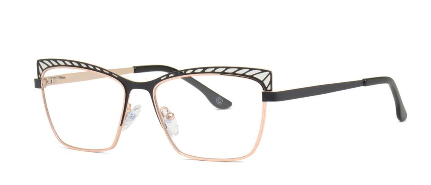 Genex optical frame for women full rim metal size 54-15-135