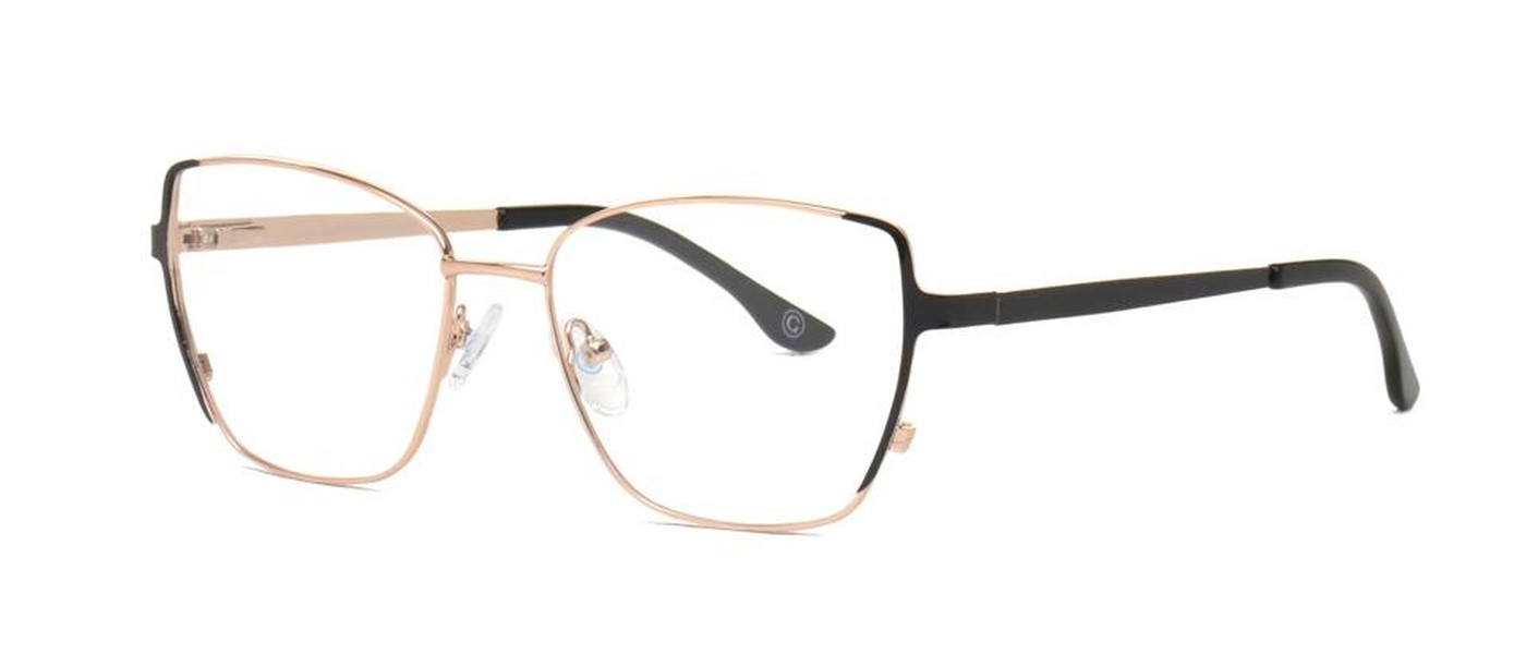 Genex optical frame for women full rim metal size 53-16-135