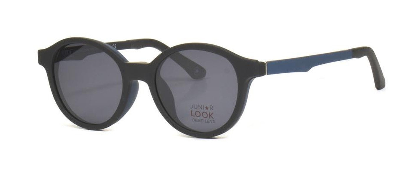 JuniorLook Optical Frame for girls full rim Polarized clipon TR90 size 45-17-125