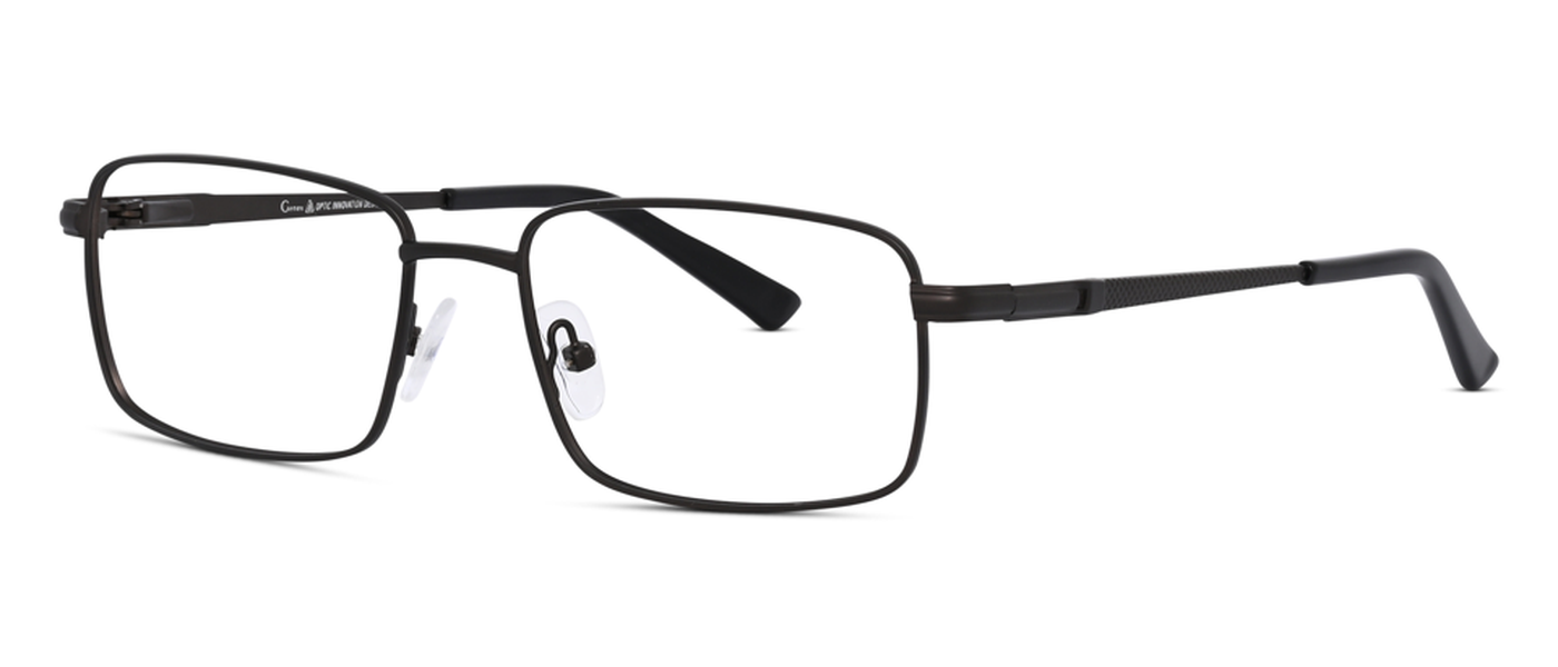 DISCONTINUED Genex optical frame for men full rim metal size 55-17-140