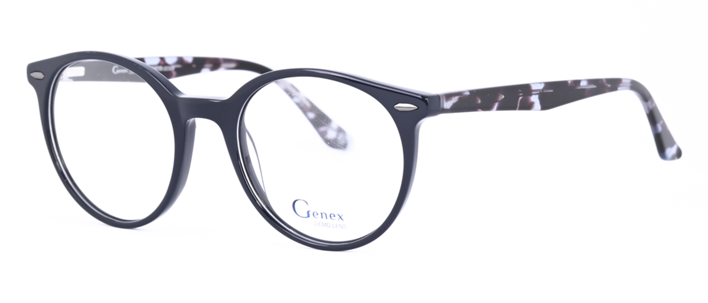 Genex optical frame for men full rim acetate   size 52-20-140