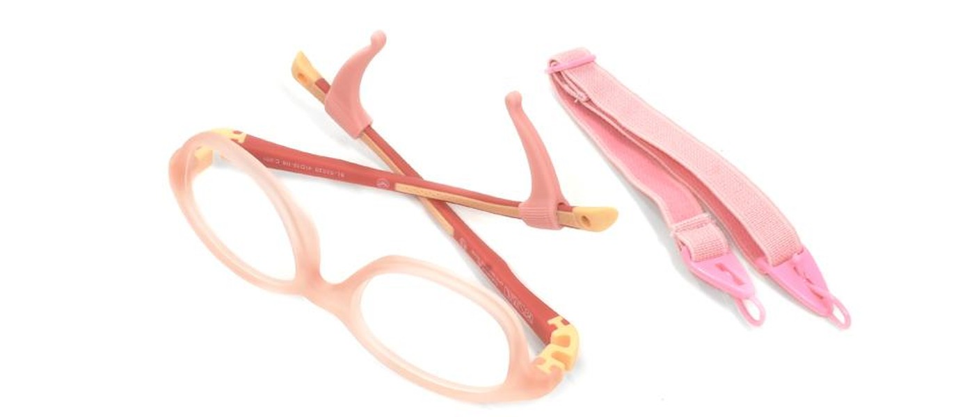 BabyLook optical frame for girls full rim TR90 size 41-15-116