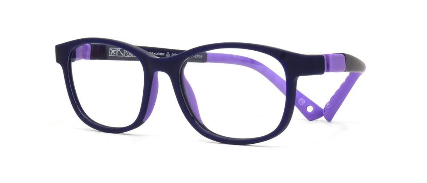 JuniorLook optical frame for girls full rim TR90 size 48-16-130