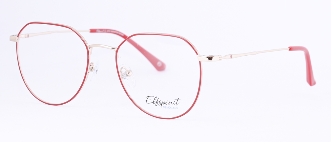 Elfspirit optical frame for women Polarized clipon full rim metal size 51-18-145