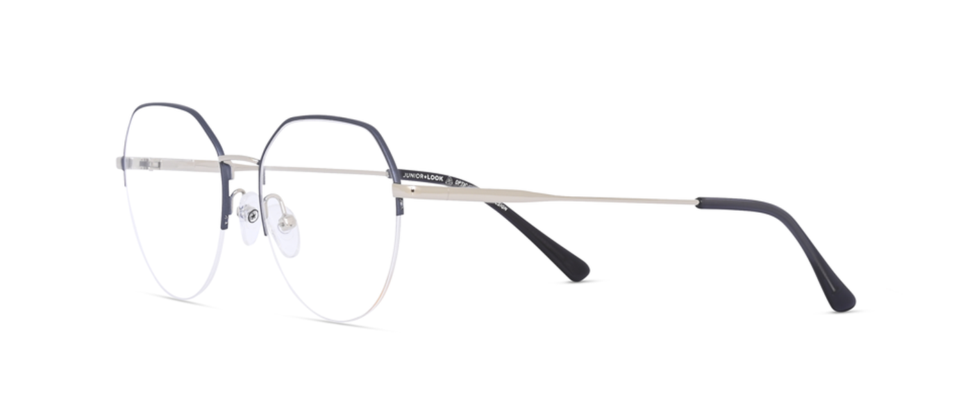 Elfspirit optical frame for women half rim metal size 51-18-135