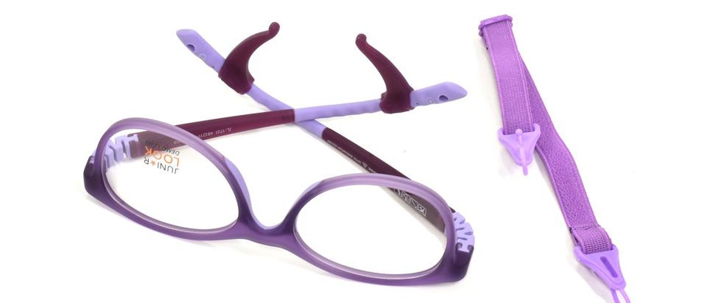 JuniorLook optical frame for girls full rim TR90 size 48-17-130