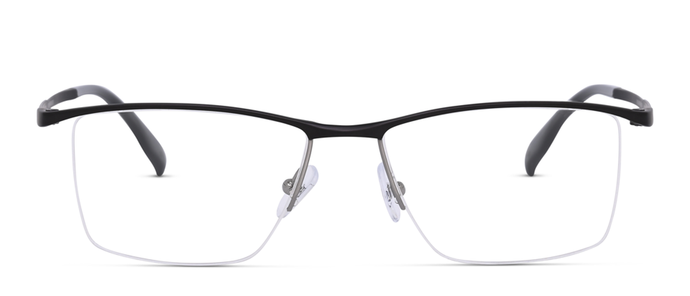 Elfspirit optical frame for men half rim titanium size 56-17-150