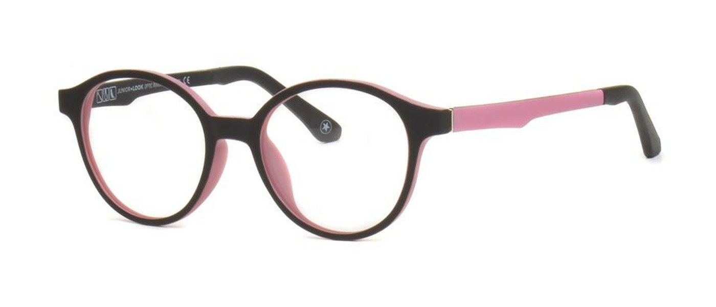 JuniorLook Optical Frame for girls full rim Polarized clipon TR90 size 45-17-125