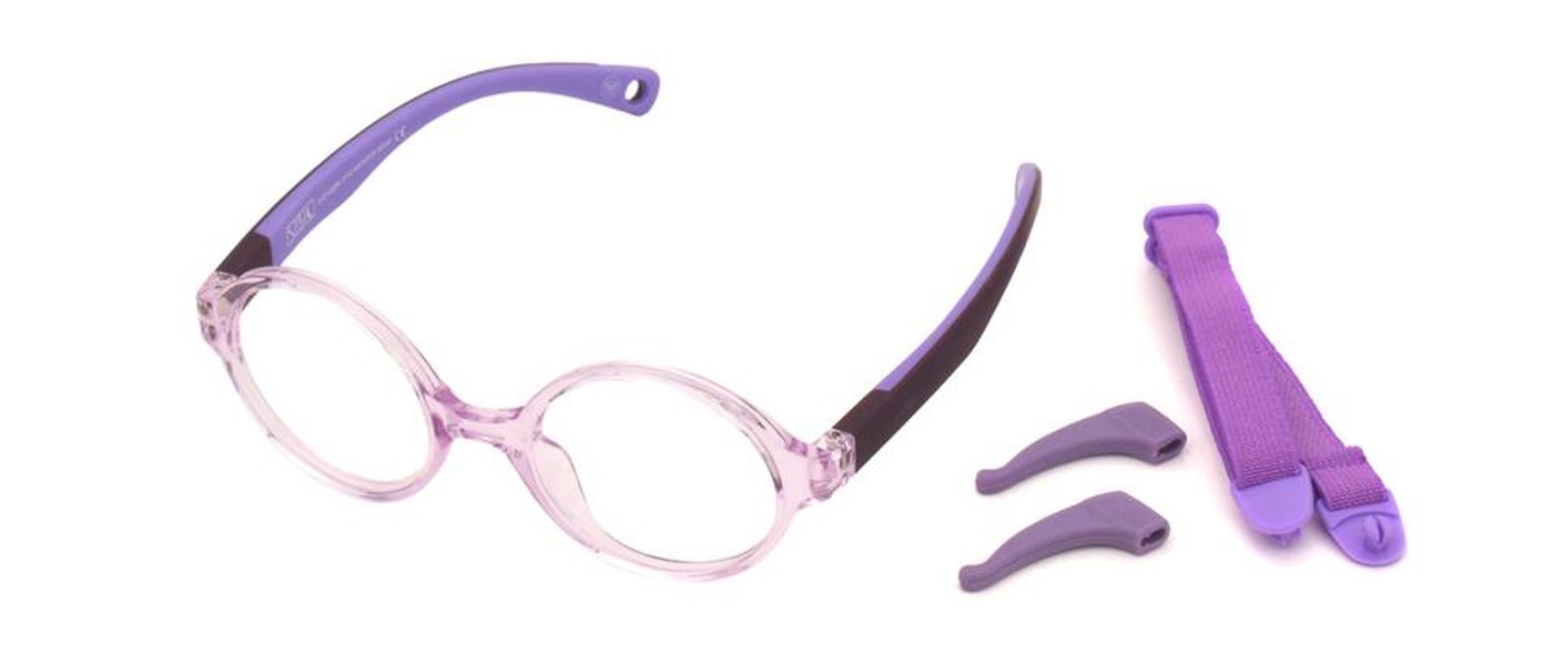 BabyLook Optical Frame for girls full rim TR90 size 41-18-120