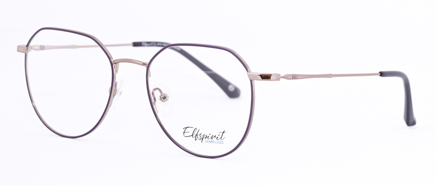 Elfspirit optical frame for women Polarized clipon full rim metal size 51-18-145