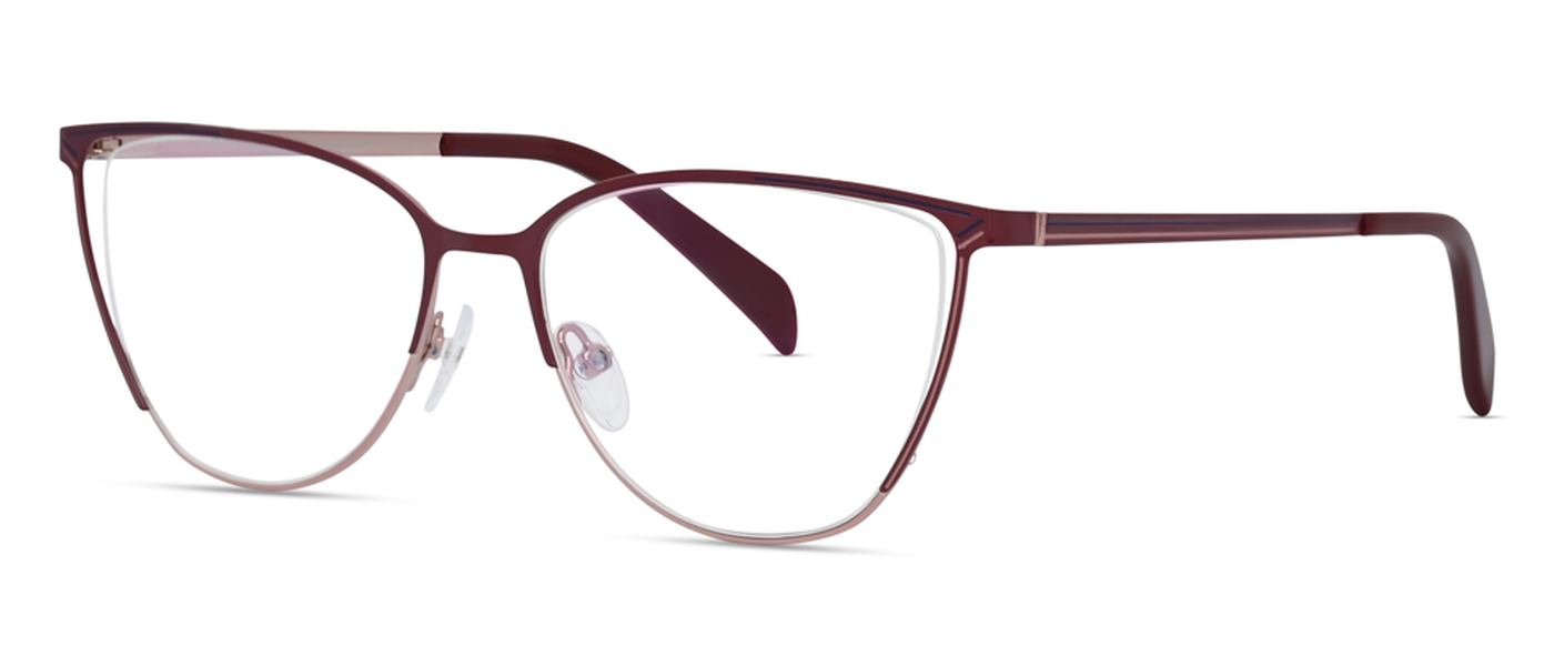 Elfspirit optical frame for women half rim metal size 53-16-135