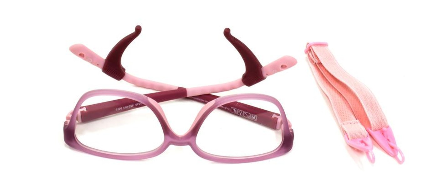 BabyLook optical frame for girls full rim TR90 size 45-16-130