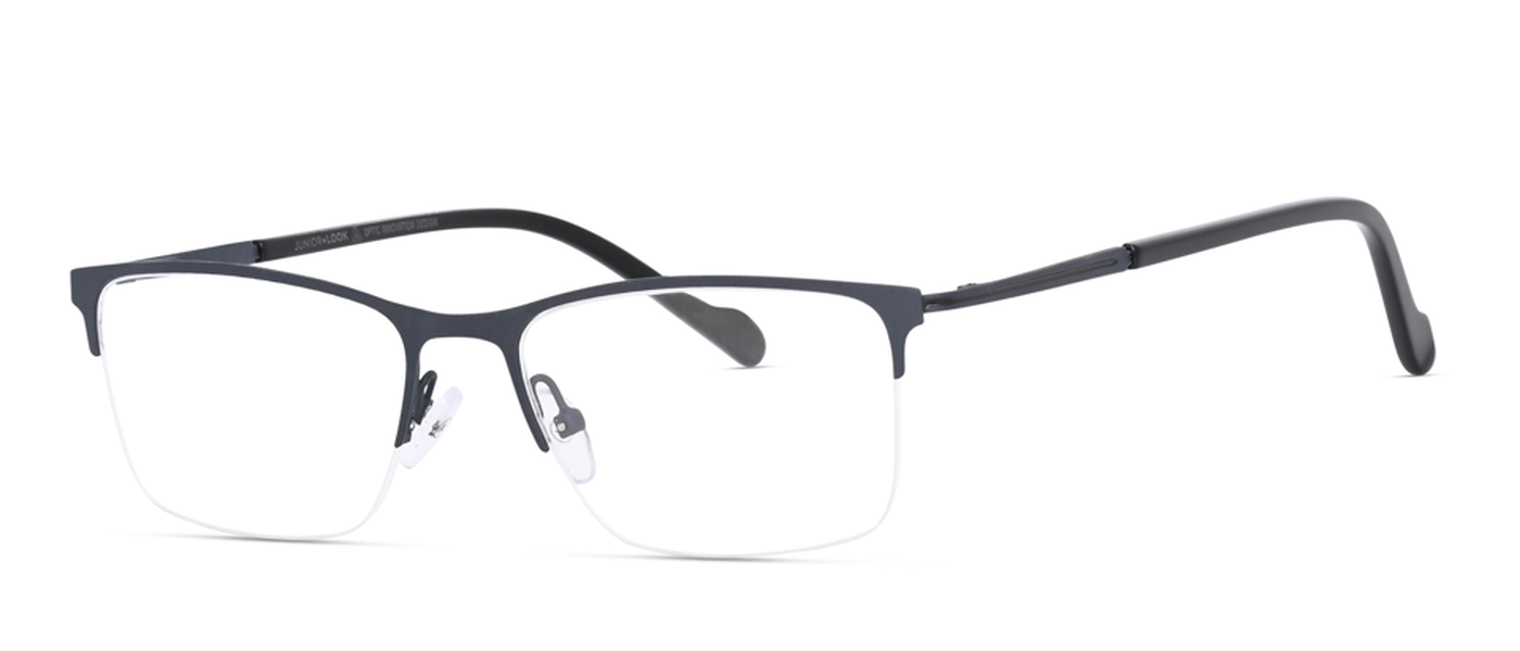 DISCONTINUED JuniorLook optical frame for men half rim metal size 53-17-140