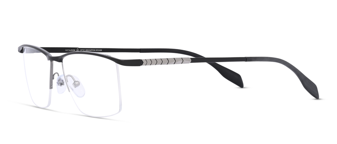 Elfspirit optical frame for men half rim titanium size 56-17-150