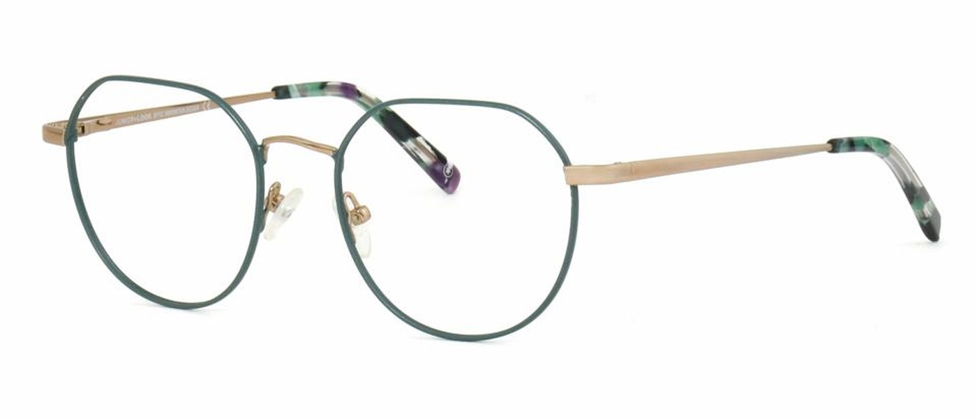 DISCONTINUED JuniorLook optical frame for women full rim metal size 50-19-135