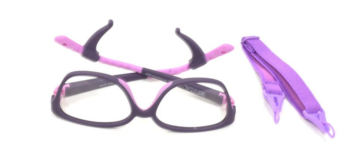 BabyLook optical frame for girls full rim TR90 size 45-16-130