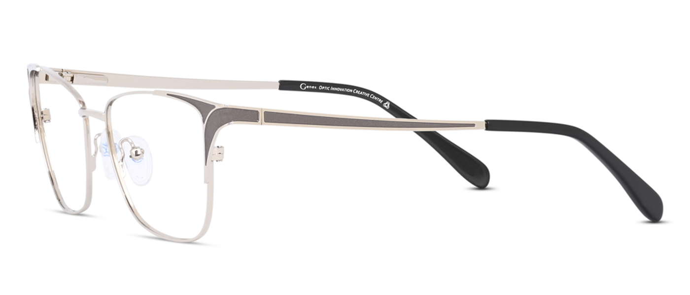 DISCONTINUED Genex optical frame for women full rim metal size 53-16-135