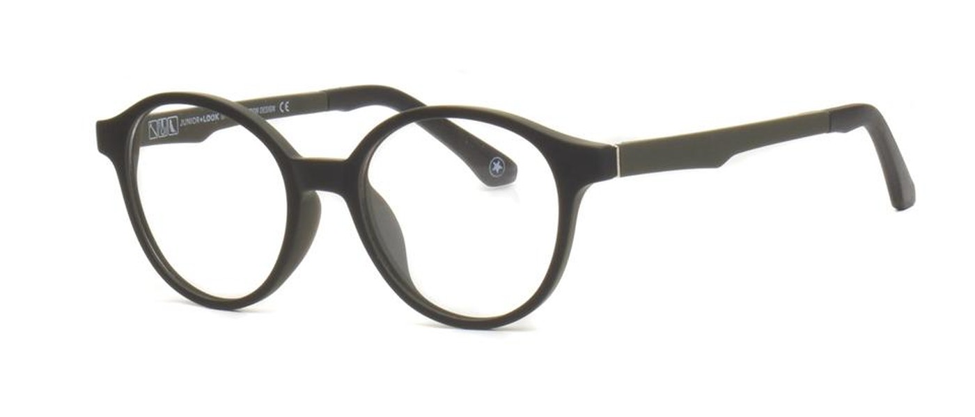 JuniorLook Optical Frame for girls full rim Polarized clipon TR90 size 45-17-125