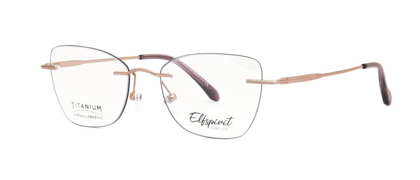 Elfspirit Optical Frame for women rimless titanium size 52-18-140